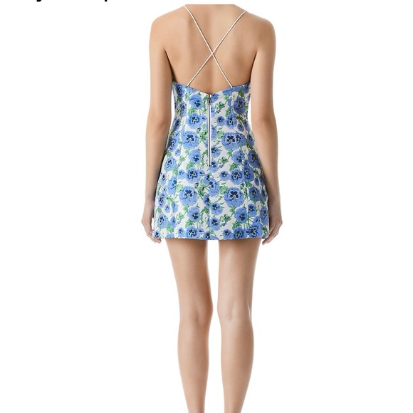 Alice and Olivia Taylor Jacquard Dress - Picture 2 of 5